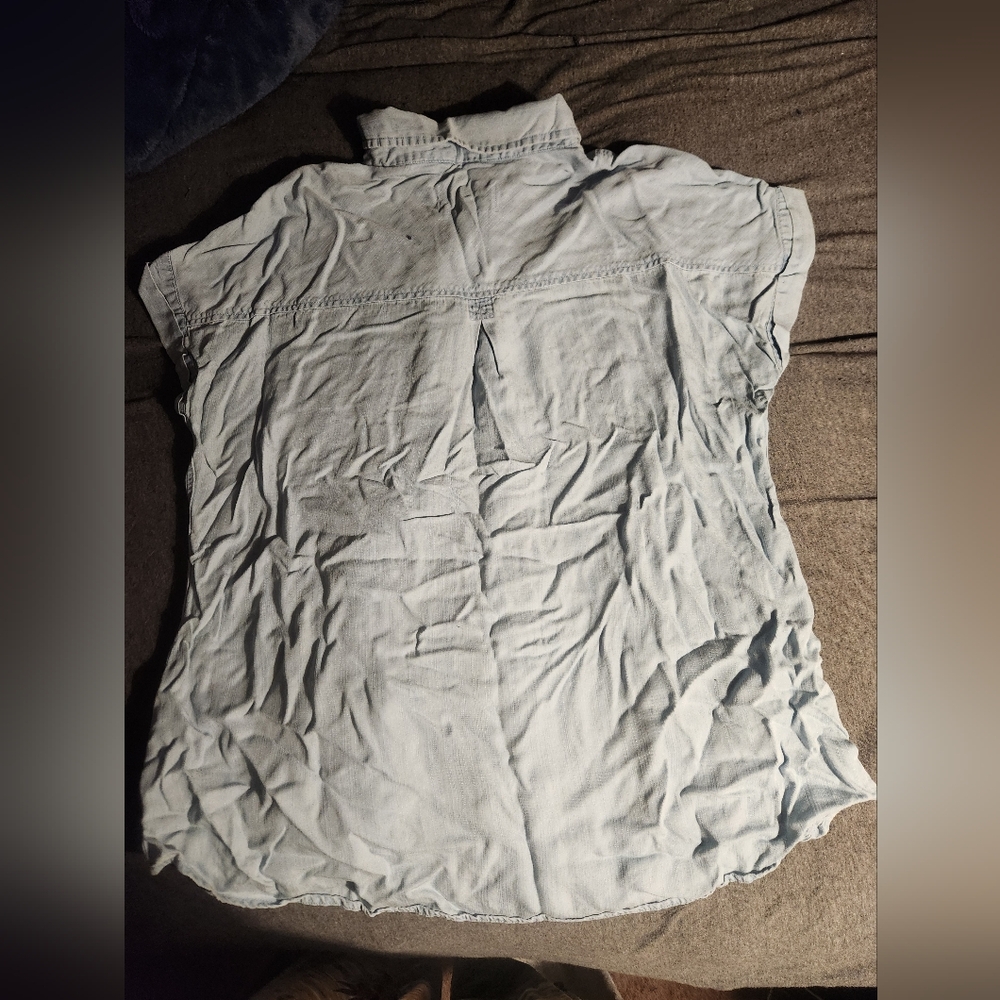 Light Blue Button Shirt - Picture 2 of 3